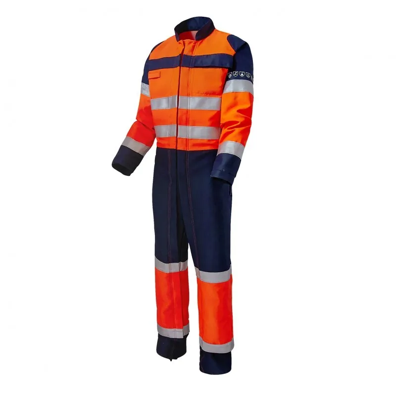 Tuta da Lavoro Multirischio Alta Visibilità Multitasche Molinel Roady Safeline Quick SAFEQK88ASO/NA