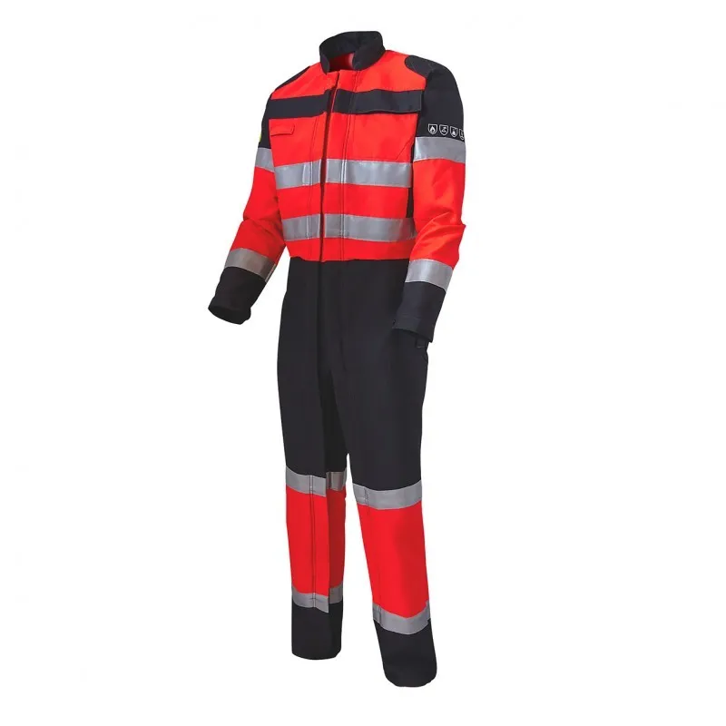 Tuta da Lavoro Multirischio Alta Visibilità Multitasche Molinel Roady Safeline Quick SAFEQK88ASO/NA
